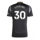 Arsenal Raheem Sterling #30 Replike Gostujuci Dres 2024-25 Kratak Rukav